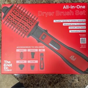 The Knot Dr. All-in-One Smoothing Dryer Brush